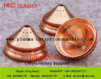 Obor Pemotong Plasma Habis Pakai 220738 Pelindung, Pemotongan Bevel Plasma Baja Tahan Karat