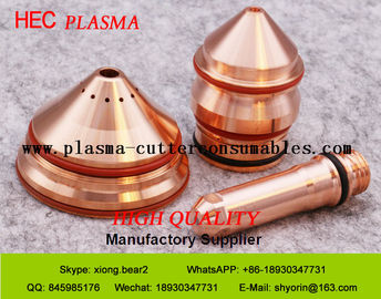 Obor Pemotong Plasma Habis Pakai 220738 Pelindung, Pemotongan Bevel Plasma Baja Tahan Karat