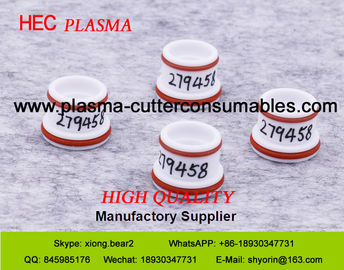 Cincin perak Swirl Electrode 279458/279422 Untuk Kaliburn Spirit 400 Plasma Cutting Torch Tubuh