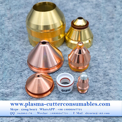 Katoda Habis Pakai Plasma Kjellberg .11.848.221.300 G002Y Kepala Perak